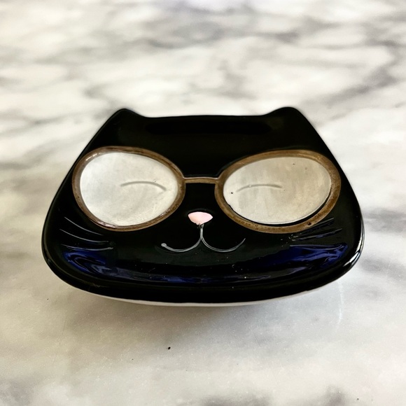 New Kitty Jewelry Dish / Spoon or Teabag Rest - Picture 3 of 4